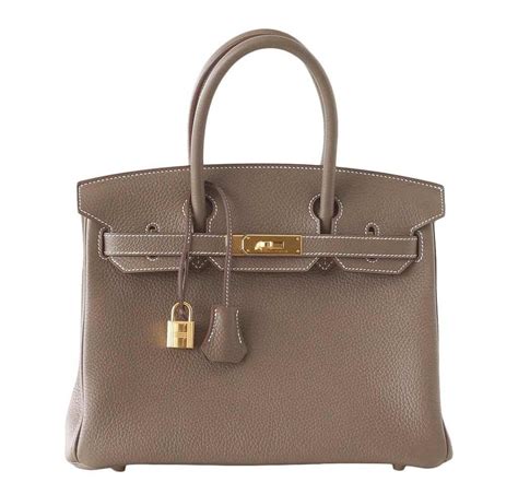 hermes birkin taupe 30|HERMES Togo Birkin 30 Etoupe 1498560 .